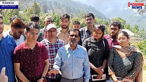 1.2K views · 18 reactions | A team sent by National Disaster Management Authority comprising of experts from different fields today Parnote, Ramban, and analysed the reasons for land sinking. Experts say they believe Mud Flow appears to be the prime reason for this incident. | Daily Excelsior | Facebook