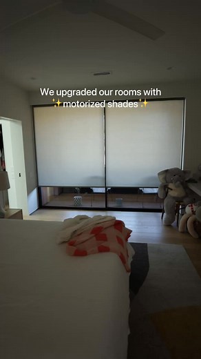Upgraded rooms, elevated comfort motorized shades that match your style and move when you want them to 😌 ⁠ ⁠ 👉🏻 Get yours at customshadeandshutter.com⁠ ⁠ #CustomShadeAndShutter #CustomShades #SmartHome #LuxuryLiving #DreamHome #HomeDesign #MotorizedShades #AffordableLuxury | Custom Shade & Shutter