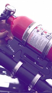 The Tusk Billet Mount with Fire Extinguisher is a heavy-duty fire extinguisher kit for your UTV. The patented mount is made from precision-machined, interlocking aluminum for a tight, rattle-resistant fit. Carrying a fire extinguisher is an essential safety item, and this mount is easy to install and even easier to use. Buy one today! https://bit.ly/fireextinguisherkit #rmatvmc #utv #utvaccessories #safetyfirst #sxs #sidebyside #getready | Rocky Mountain ATVMC