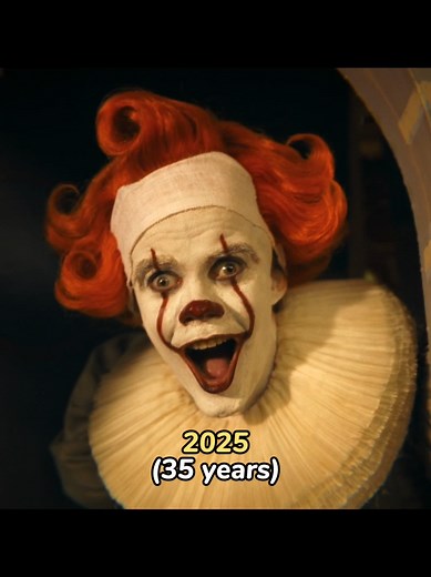Evolución de Bill Skarsgård como Pennywise