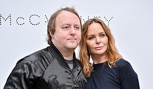 Stella McCartney poses alongside rarely-seen brother