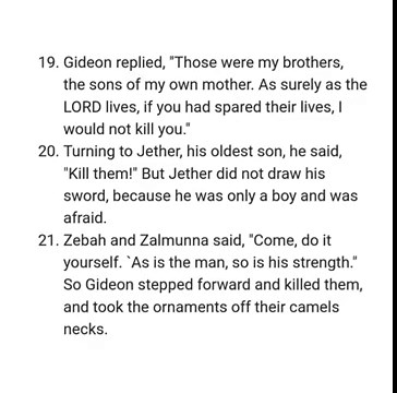 JUDGES 8 NIV AUDIO BIBLE (with text)