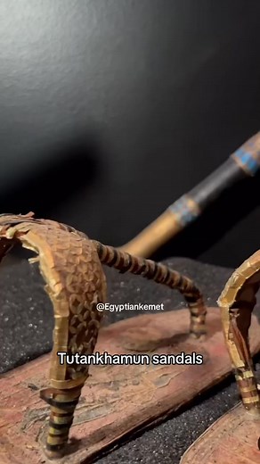 Tutankhamun sandals ⚜️ #pyramid #cairoegypt #pyramidsofgiza #giza #Egypt #sphinx | Ancient Archaeology