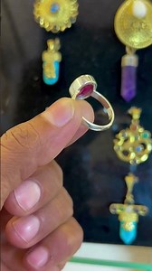 Natural Ruby Ring 🔥 Power of Sun | Silver Jewellery | Gemstone for Confidence & Success