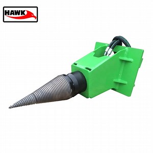[Hot Item] Excavator Hydraulic Drill Cone Log Splitter for Firewood