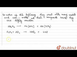 What characteristics do you expect from an electron-deficient hydride with respect to its sturut...
