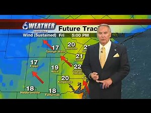 Coastal Bend weather forecast 3/21/18 6PM