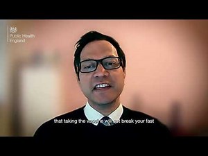 Getting the vaccine during Ramadan - Dr Ash Banerjee