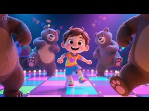 Clap Your Hands with Dancing Bears | Fun Dance Song for Kids | Join the Bear Party!