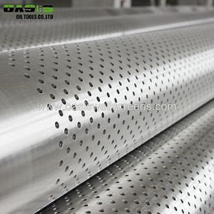 [Hot Item] China Stainless Steel AISI 304L 316L Perforated Filter Well Casing Tubing Pipe