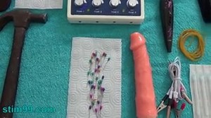 Extreme Needle Torture BDSM and Electrosex Nails and Needles