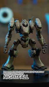 BANDAI SPIRITS original plastic model kit brand Series [30 MINUTES MISSIONS] 30MM ARMORED CORE Ⅵ FIRES OF RUBICON RaD CC-2000 ORBITER NIGHT FALL The Nightfall, the AC piloted by Raven has been recreated. #30MM #ARMOREDCORE #Nightfall #plasticmodel | BandaiHobby