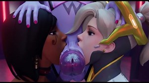 Futa Widow x Pharah and Mercy taker POV fairy