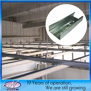 [Hot Item] U Channel / C Ceiling Channel Metal Steel Galvanized Drywall U Track
