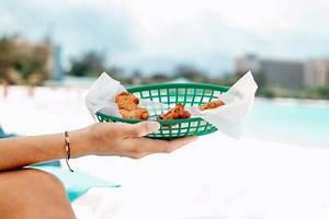 Don’t take your eyes off of your Bajan fish cakes for too long  #HarbourLightsBarbados #ThisMustBeThePlace #BarbadosBeaches #BeachDay #Cocktails #Margaritas #BarbadosVacation #OutOfOffice #Paradise #IslandLife | Harbour Lights Beach Bar & Dinner Show | Facebook