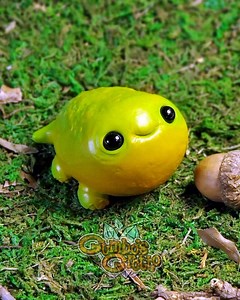 Polymer Clay Fantasy Creature Figurine: Handmade Spirit Lizard Sculpture - Etsy