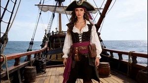 Renaissance Belt with Pouch Waist Bag - Coin Purse for Pirate, Renaissance Accessories for Festivals, Cosplay & Halloween (Brown-01)