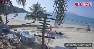 【LIVE】 Webcam Koh Samui - Thongson Beach | SkylineWebcams