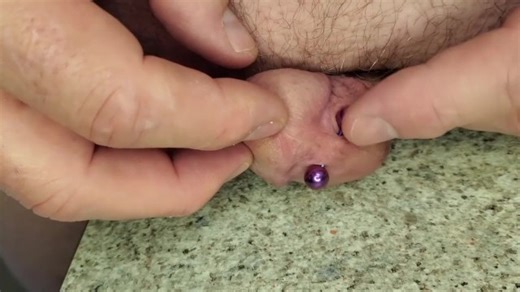 Beautiful Frenum Cock "All my frenum jewelry"