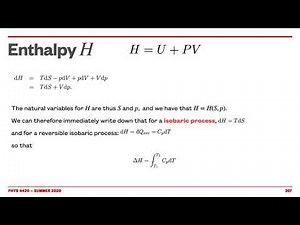 Lecture 16: Thermodynamics potentials