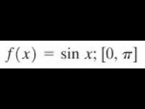 Find the average value of the function f(x) = sin x; [0,pi]