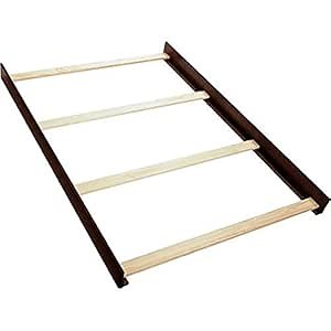 Full-Size Conversion Kit Bed Rails for Baby Cache Convertible Cribs - Solid Wood Rail - Toddler and Adult Bed Rail for Full-Size Beds - Essential Nursery & Baby Furniture (Black)