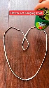 31K views · 361 reactions | Hanging knotting method of flowerpot #gardening #plants #plant | Seed to Flower | Facebook