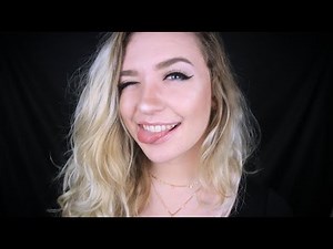 cleaning your face & ears in an interesting way.....ASMR