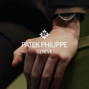 The elegantly refined ref. 6119G features a guilloched hobnail pattern, also known as Clous de Paris, creating a sleek and timeless aesthetic. Patek Philippe #PatekTime | Ahee Jewelers