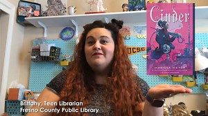 Check this video for your next teen read, handpicked by our very own teen librarians. Today’s book is “Cinder” by Marissa Meyer You can find the eBook and eAudio book on Overdrive: bit.ly/FCPLcinder | Fresno County Public Library