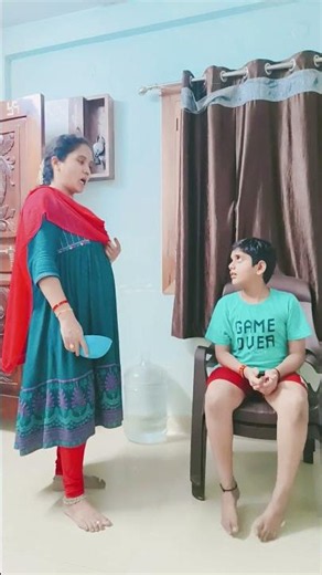 funny video maked by mummy and brother #trending #comedy #funny #shorts