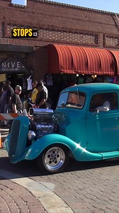 Supercharged Hot Rod With Blower Motor Beast | Classic Street Machine in Action 🏁🔥💨 | Stops Plus