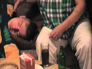 Drunk 21 year old passes out on floor and is abused by "friends" Part 2