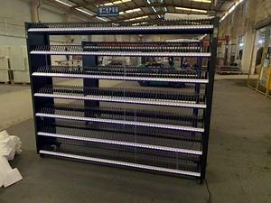 [Hot Item] Customized Compact Smart Reel Rack for Efficient Workshop Material Organization