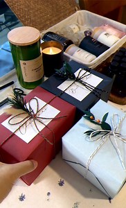 Single candle gift wrap | Dawn Scent Candle | Facebook
