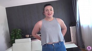 Chubby brunette wife wants to please hubby