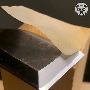 Japanese chisel cuts slices thinner than paper Partner: AKHIRA-traditional woodworking- YT: https://www.youtube.com/channel/UCh0BncmH2cAdSx5LAbnjzaw | Hungry Panda