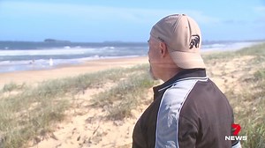 A surf lifesaver has described a 'MacGyver' moment when he saved a dad and son caught in a rip. Matthew Neale threw caution to the wind when all he could find was an empty beer keg, and then he jumped into action. 7NEWS at 6pm. Download the 7NEWS app: 7news.link/7newsapp #7NEWS | 7NEWS Wide Bay