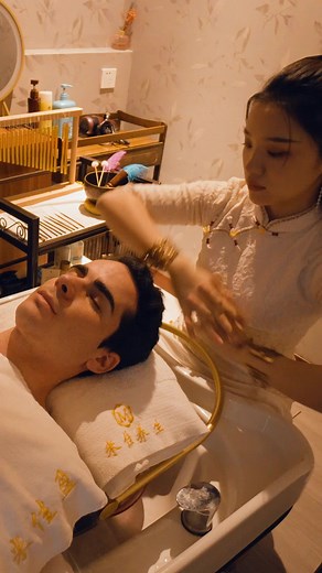 Relaxing Chinese Head Spa Massage for Ultimate Relaxation