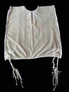 [Hot Item] Polyester Mesh Light Weight Tzitzits Jewish Tallits Religious Jewish Mitzvah Clothing
