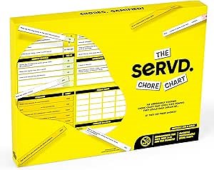 The SERVD Chore Chart - Chores, Gamified. Magnetic Customizable Chore Chart