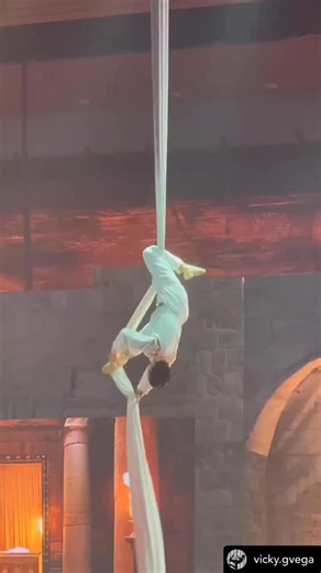 🤍 Aerial silk: @vicky.gvega #aerialartsassoc | Aerial Arts Association