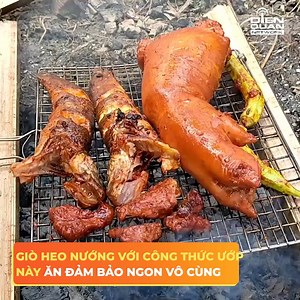106K views · 2K reactions | Giò heo nướng với công thức ướp này đảm bảo ngon vô cùng --------- © Bản quyền của video này thuộc về Như Bích&Family & Dien Quan Group. © The copyright of this video belongs to Như Bích&Family & Dien Quan Group. --------- #dienquan #nhubichfamily #dienquanfood | DIEN QUAN Food & Lifestyle - Ẩm thực | Facebook