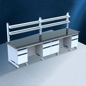 [Hot Item] Classroom Chemical Resistant Laboratory Physics Granite Steel Lab Table