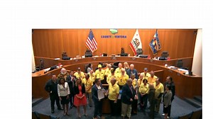 Today, local amateur radio operators (aka Ham) were honored with a proclamation from the Ventura County Board of Supervisors, recognizing June as Amateur Radio Month. Jeff Reinhardt, Public Information Coordinator for the American Radio Relay League, accepted the proclamation and reminded us how valuable these unsung heroes of communication are, especially in times of crisis. Their motto, “When all else fails, we are there.” You can meet these hard-working volunteers at the annual Amateur Radio 