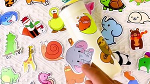50 PCS Cute Animal Stickers for Water Bottle,Laptop,Phone,Skateboard Stickers for Teens Girls
