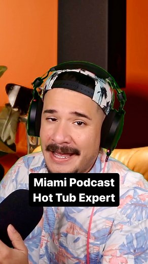 1.8K views | Miami podcast interviews a hot tub expert - #miami #sketch #skit #comedy #interview #podcast #funny #miamilifestyle #hottub #jacuzzi #miamiyachtparty #miamicomedian #miamicomedy | Miami Comedy | Facebook