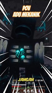 STRATEGI JITU MENGALAHKAN WARDEN 😏 #minecrafttips