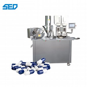[Hot Item] Semi Auto Control Medicine Powder Pill Capsule Filling Machine