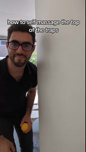 #neck #neckpain #shoulderpain #massage #massagetherapy #massageball #selfmassage | iMove Physiotherapy